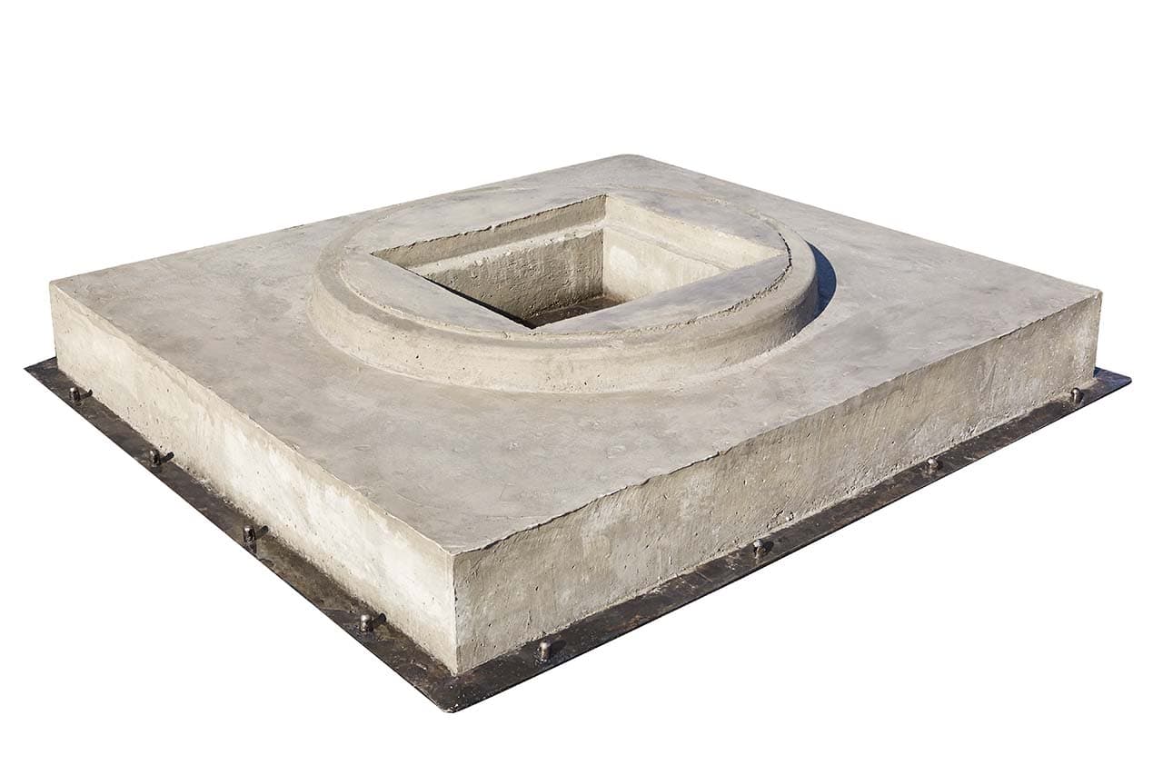 Couvercle de Réduction en Béton