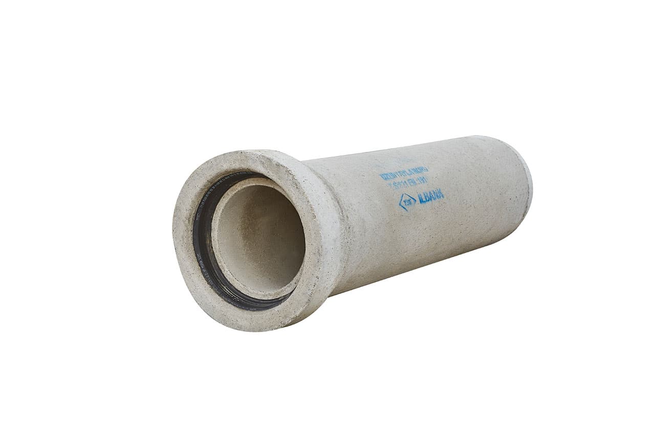 Tuyau en Béton à Emboîtement Étanche Intégré Ø 150 mm